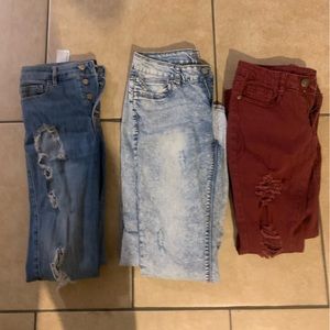 3 sized 7 Jeans